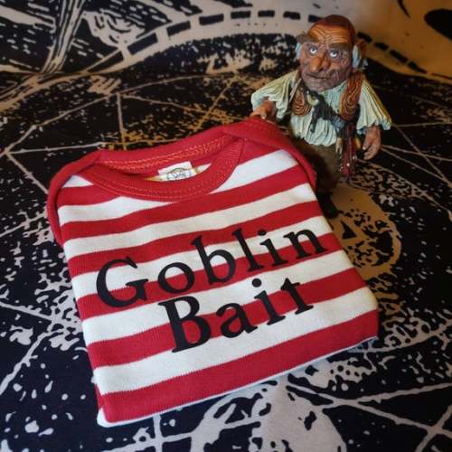 Labyrinth Inspired Baby Bodysuit Striped Pajama - Etsy