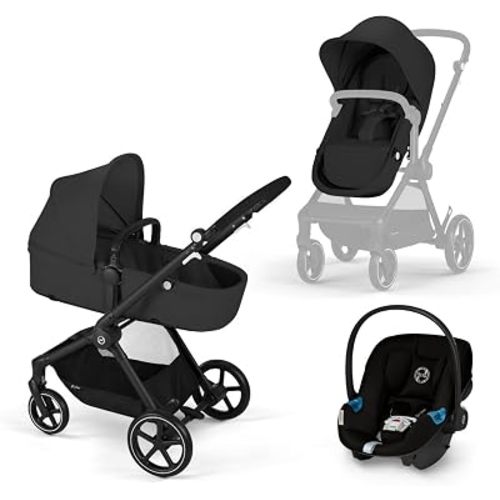 EOS Stroller + ATON G2 Travel System - Moon Black