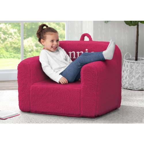 Personalized Cozee Sherpa Chair for Kids