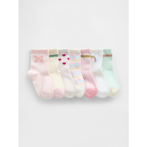 Toddler Crew Socks (7-Pack)