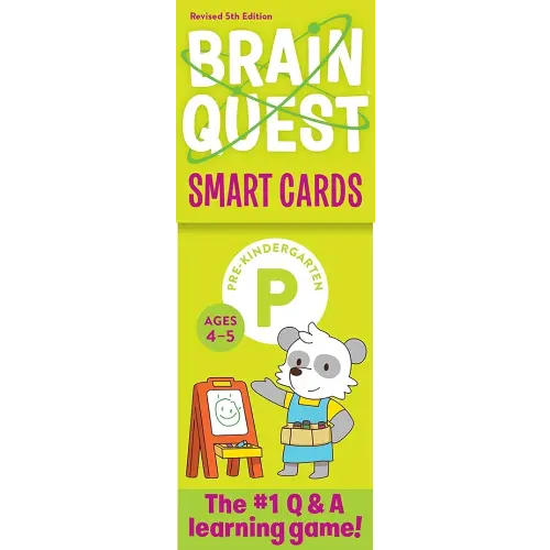 Brain Quest Pre-Kindergarten Smart Cards Revised 5th Edition (Brain Quest Smart Cards)