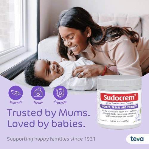 Sudocrem® Diaper Rash Cream - Soothes, Treats, Protects