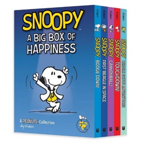 Snoopy: A Big Box of Happiness - (Peanuts Kids) by Charles M Schulz (Paperback)