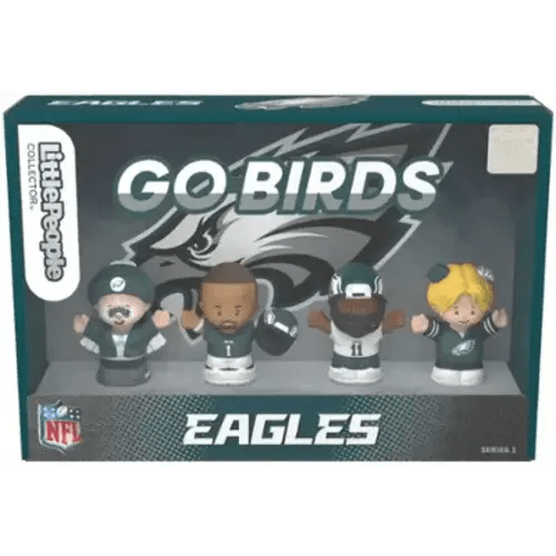Fisher Price - Little People x NFL Collector Philadelphia Eagles Figure 4-Pack