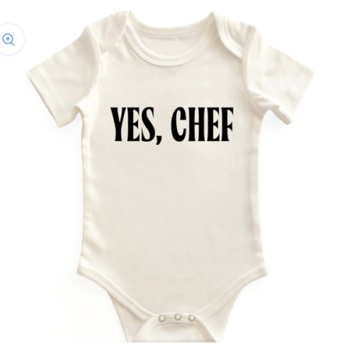 Yes, Chef! Baby Bodysuit Culinary Style | Chunky Deli