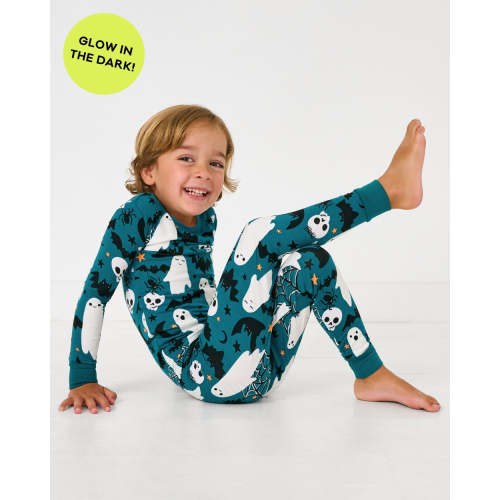 Frightful Friends Two-Piece Pajama Set | Little Sleepies