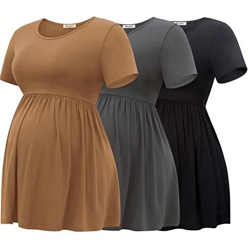 Bearsland Short Sleeve Maternity Top