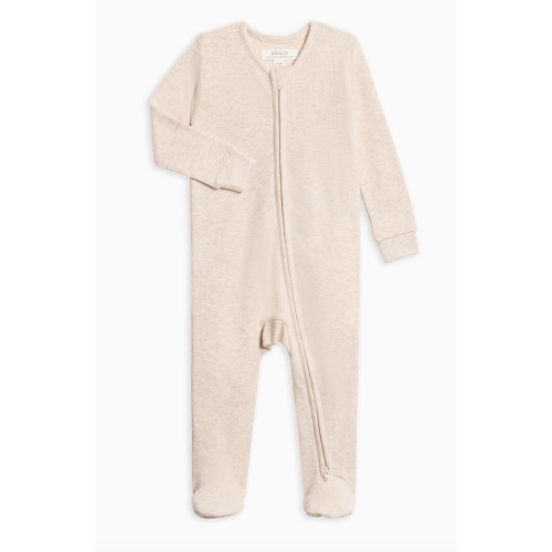 Lane Waffle Knit Zipper Sleeper