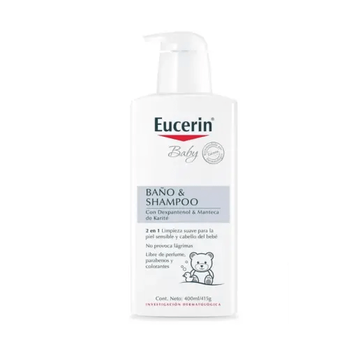 EUCERIN BABY Baño y shampoo 400ml