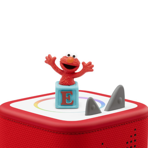 tonies Sesame Street Elmo Musical Audio Play Figurine for Portable Speaker, Multicolor, Plastic