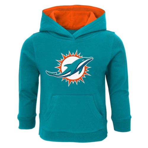 Toddler Miami Dolphins Aqua Prime Pullover Hoodie