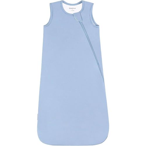 BubblePanda Rayon Made from Bamboo Sleep Sack 6-12 Months 1.0 Tog Soft Toddler Sleeping Sack for Babies 2-Way Zipper Baby Wearable Blanket