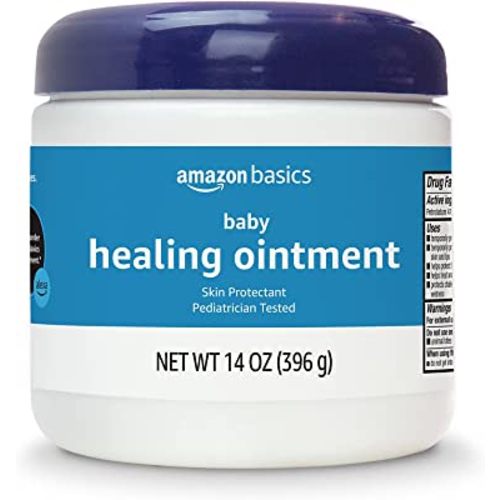 Amazon Basics Healing Ointment for Babies, Pediatrician Tested, 14 Ounce, 1-Pack (Previously Solimo)