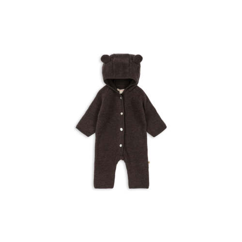 SAGA WOOL FLEECE ONESIE - hazel - 3 months