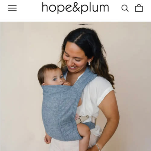 Indigo Baby Carrier | Ergonomic Soft Structured Carrier