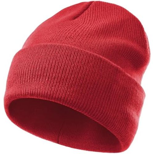 vidsel 100% Cotton Toddler Beanie Hats for Baby Boys Girls Kids Infant Winter Hat Soft Warm Knit Cuffed Caps