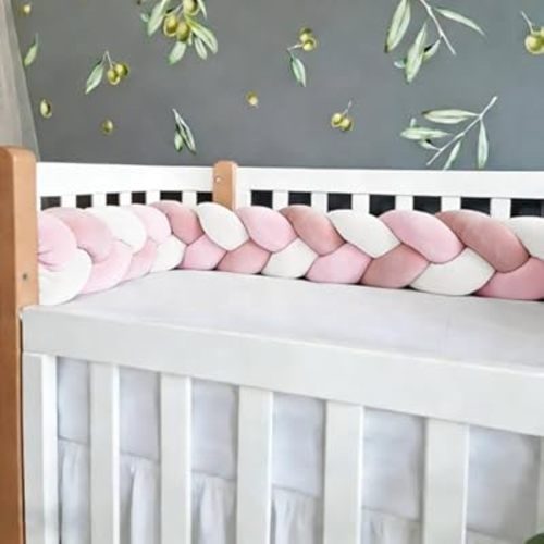 As Show 𝟯 𝗞𝗻𝗶𝘁 𝗕𝗿𝗮𝗶𝗱𝗲𝗱 𝗖𝗿𝗶𝗯 𝗯𝘂𝗺𝗽𝗲𝗿 𝗣𝗿𝗼𝘁𝗲𝗰𝘁𝗼𝗿𝗲𝘀 (Multicolour7,118 in)