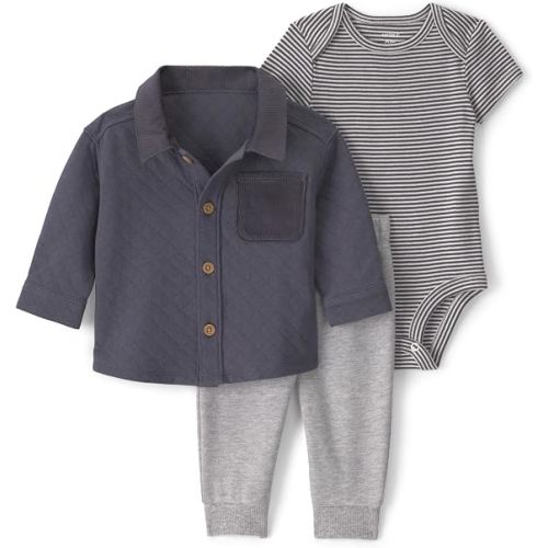 Carter's Baby Boys' 3-piece Bodysuit Pant Sets