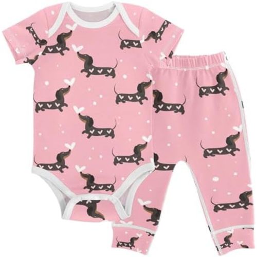 Baby Clothes Set Infant Bodysuits Pants Sets 0-24M For Boys Girls