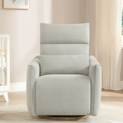 Janice Power Swivel Nursery Glider Recliner with Power Headrest