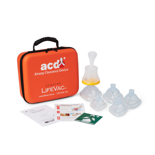 LifeVac Kit in Orange Zip Case