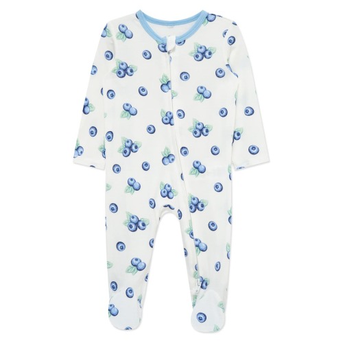 Little Me Blueberries Footie | Nordstromrack