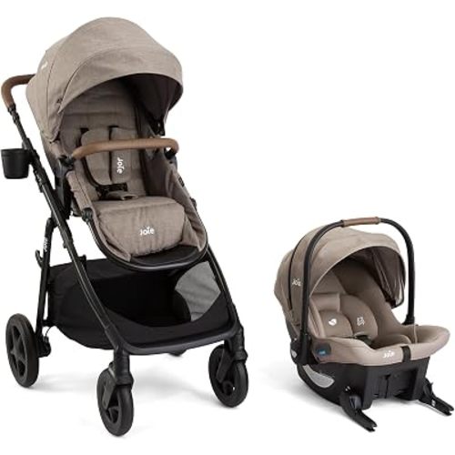 Joie Ginger Pramette Stroller & Mint Latch Infant Car Seat Travel System