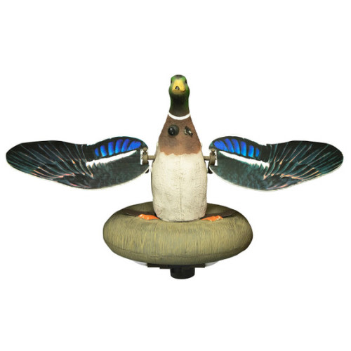 Higdon Outdoors 53077 Mallard Drake XS Splashing Flasher Decoy with 12V Battery | Rogers Sporting Goods