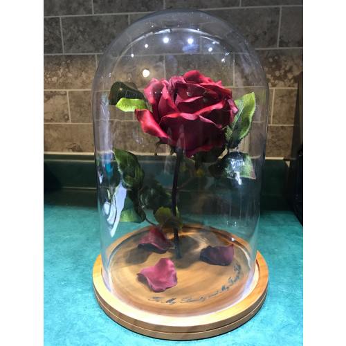 FREE ENGRAVING Beauty and the Beast Rose (Large)