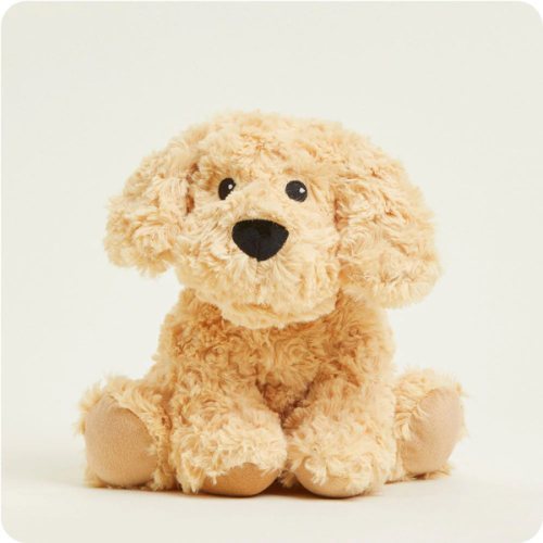 Unscented Golden Dog Warmies | Microwavable Unscented Golden Dog Warmies Stuffed Animal | Warmies USA