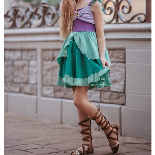 Our Original Mermaid Princess Twirl Dress – Only Little Once