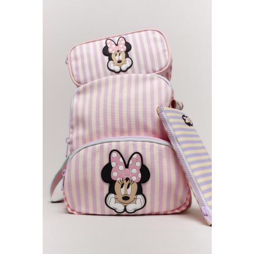 MINNIE MOUSE © DISNEY STRIPED PENCIL CASE