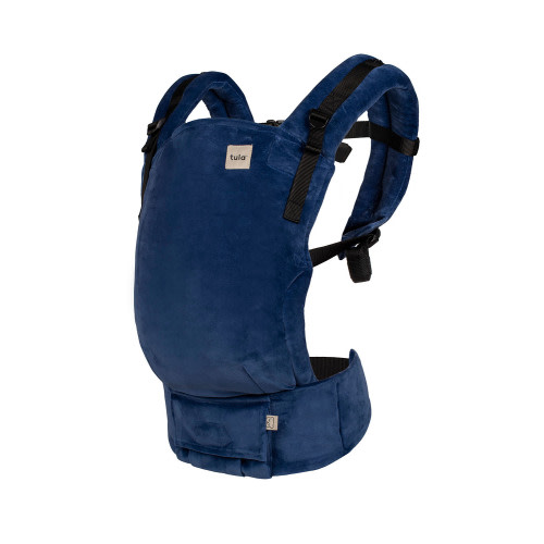 Sapphire - Velour Free-to-Grow Baby Carrier
