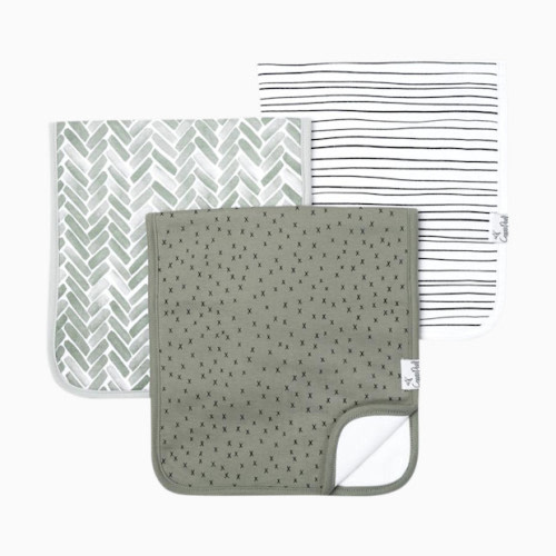 Copper Pearl Printed Burp Cloth Set - Alta