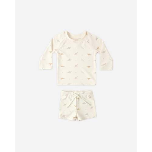 Finn Rashguard + Short Set Dino – Quincy Mae