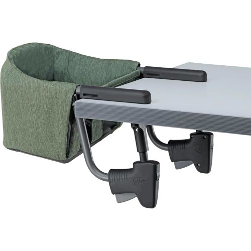 Chicco FastLock Hook-On High Chair, Portable High Chair for Babies and Toddlers, Sets up in Seconds | Moss/Green