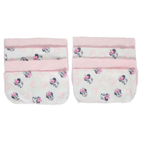 Disney 8-Pack Minnie Mouse Baby Girls' Washcloths Set - Pink/Multi, One Size