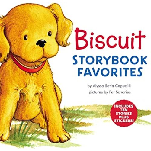 Biscuit Storybook Favorites: 10 Stories in 1 Book Plus Stickers for Dog-Lovers – A Puppy's Daily Adventures, Cuddly Moments, and New Friends for Kids (Ages 4-8)