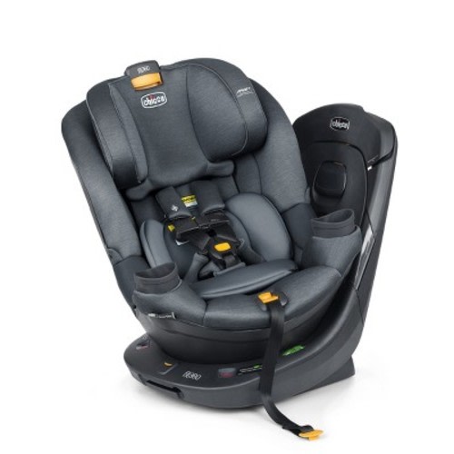 Chicco Fit360 ClearTex Rotating Convertible Car Seat - Carbon: 2-In-1, Machine Washable, Metal Frame, 40 Lb Weight