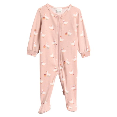 Print Zip Footie