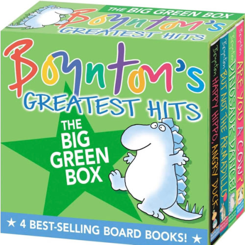 Boynton's Greatest Hits The Big Green Box (Boxed Set): Happy Hippo, Angry Duck; But Not the Armadillo; Dinosaur Dance!; Are You A Cow?