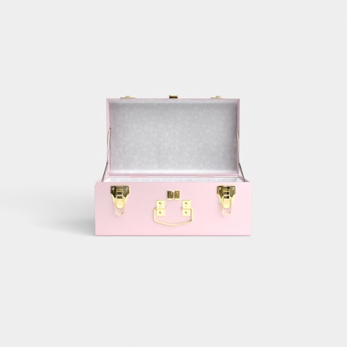 Mini Trunk - Pink - Bridal Blooms / Embroidery