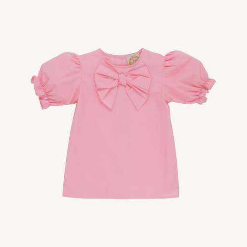 Short Sleeve Beatrice Bow Blouse and Onesie