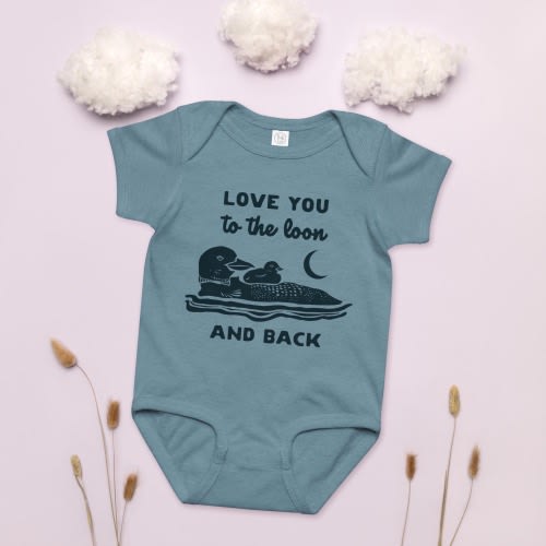 Cute Loon Baby bodysuit