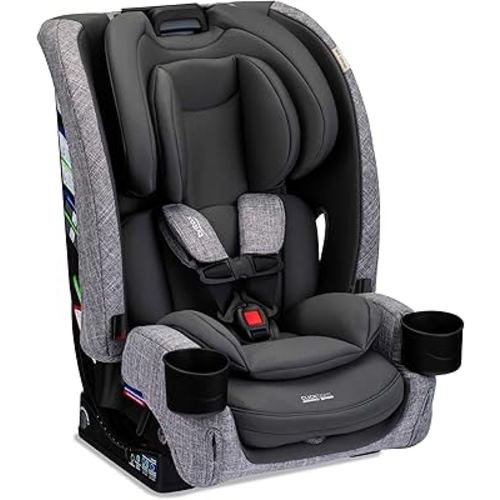 Britax One4Life Slim All-in-One Car Seat, 10 Years of Use, 17.5” SpaceSaver Design, Converts from Rear-Facing Infant Car Seat to Forward-Facing Booster Seat, ClickTight Installation, Mineral Gray