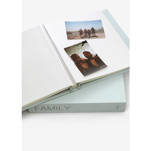 FAMILY Photo Album & Keepsake Box – Denim Blue