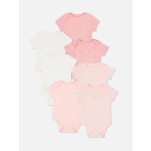 0-36mths | 7pk Short Sleeve Bodysuits