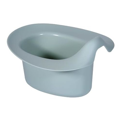 Kindsgut Elimination Communication Baby Potty – Ergonomic Infant Potty for Babies, Easy-Clean EC Potty with Splash Guard, Includes Printed EC Beginner Guide, Designed in Germany, aquamarine