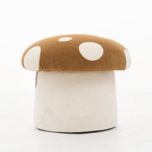 Mushroom Kids Ottoman With Storage | Wayfair