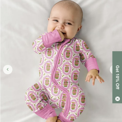 Pickle Coquette Bamboo Convertible Zippy